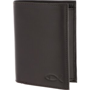 oxmox Leather Portafoglio Protezione RFID Vera Pelle 13 cm
