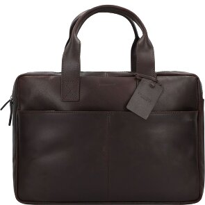 Burkely Cartella Jesse vintage in pelle 42 cm Scomparto per laptop
