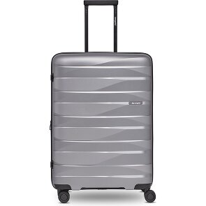 Bergpfeil Trolley da viaggio a 4 ruote M 66 cm con piega ad espansione