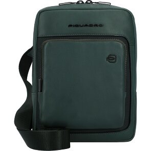 Piquadro Liko Mini Borsa Borsa a tracolla Protezione RFID Pelle 17 cm