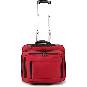Dermata 2 ruote Trolley business 38 cm Vano porta PC