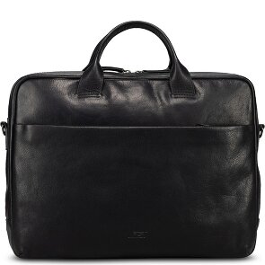 Jost Glasgow Valigetta Vera Pelle 40 cm Vano porta PC