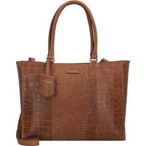 Burkely Cool Colbie Borsa shopper Vera Pelle 35 cm Vano porta PC