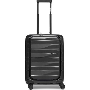 Bergpfeil Travel 4 ruote Carrello della cabina 55 cm Scomparto per laptop con piega di espansione