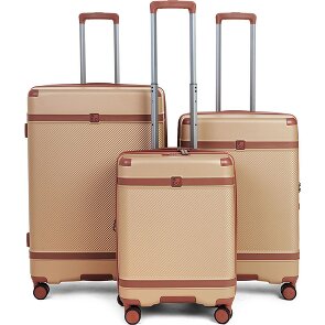 MODO by Roncato Charm 2.0 4 ruote Set di valigie 3 pezzi con piega di espansione