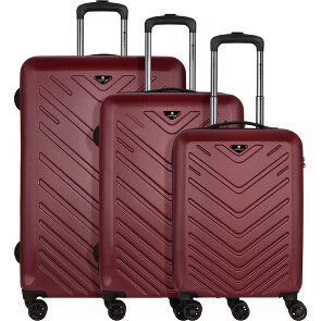 Check.In Set di valigie a 4 ruote Milano 3 pz. Check.In Set di valigie a 4 ruote Milano 3 pz.