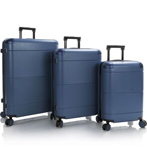 Heys Zen 4 ruote Set di valigie 3 pezzi con piega di espansione