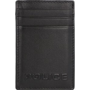 Police PT389-08536 Porta carte di credito in pelle 7 cm con fermasoldi