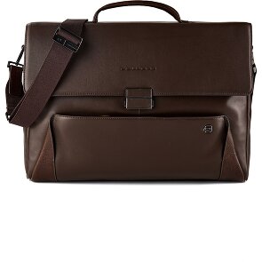 Piquadro Valigetta Vera Pelle 42 cm Vano porta PC