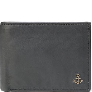 Harbour 2nd Kairos Portafoglio Protezione RFID Pelle 12 cm