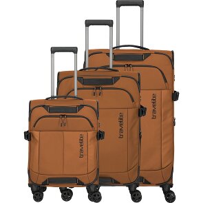 Travelite Briize 4 ruote Set di valigie 3 pezzi con piega di espansione