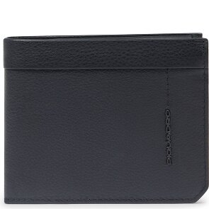 Piquadro Russell Portafoglio Protezione RFID Vera Pelle 11 cm