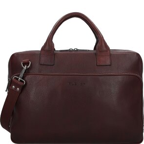Plevier Vintage Larry Valigetta Pelle 40 cm Scomparto per laptop