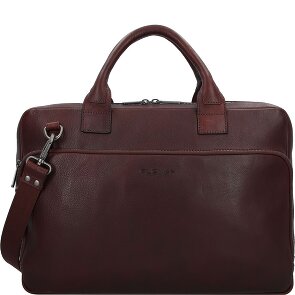 Plevier Vintage Larry Valigetta Pelle 40 cm Scomparto per laptop Plevier Vintage Larry Valigetta Pelle 40 cm Scomparto per laptop