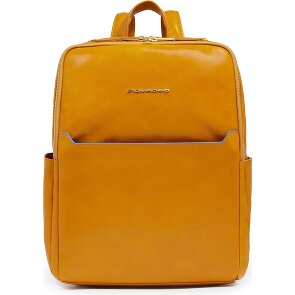 Piquadro Blue Square Zaino da giorno Protezione RFID Pelle 37 cm Scomparto per laptop