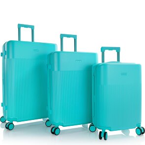 Heys HiLite 4 ruote Set di valigie 3 pezzi con piega di espansione