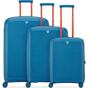 Roncato Arcade 4 ruote Set di valigie 3 pezzi con piega di espansione