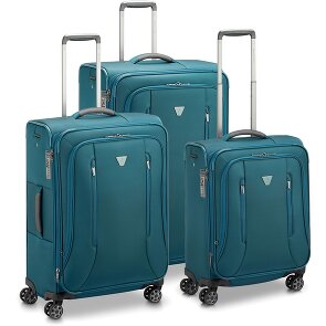 Roncato City 3.0 4 ruote Set di valigie 3 pezzi con piega di espansione