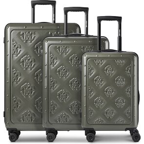 Roberto Cavalli Florence 4 ruote Set di valigie 3 pezzi espandibile