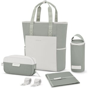 Kapten & Son Set di borse fasciatoio Lindby 4 pezzi con scomparto per laptop