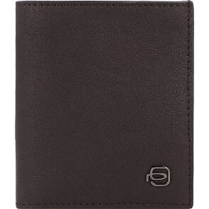 Piquadro Black Square Custodia per carta di credito Protezione RFID Pelle 9 cm