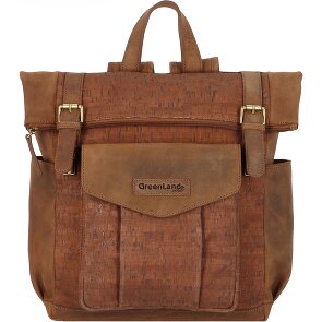 Greenland Nature Zaino Nature in pelle 38 cm Scomparto per computer portatile