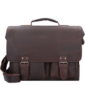 aunts & uncles Hunter Big Finn cartella in pelle 40 cm scomparto per laptop