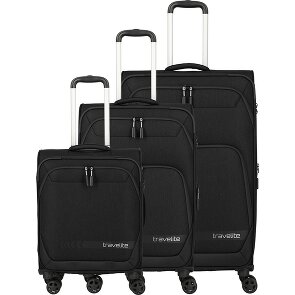 Travelite Kick Off 4 ruote Set di valigie 3 pezzi espandibile