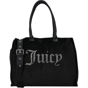 Juicy Couture Iris Velvet Rhinestones Borsa shopper 33 cm Juicy Couture Iris Velvet Rhinestones Borsa shopper 33 cm