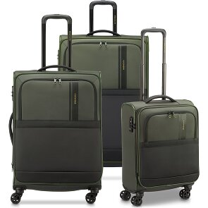 Roncato Metropolitan 4 ruote Set di valigie 3 pezzi espandibile