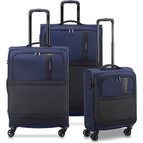 Roncato Metropolitan 4 ruote Set di valigie 3 pezzi con piega di espansione