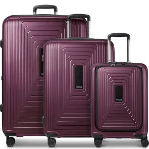 Redolz Essentials 14 4 ruote Set di valigie 3 pezzi espandibile