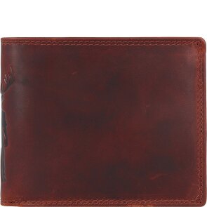 Jack Kinsky Monterey 101 Portafoglio Protezione RFID Pelle 13 cm