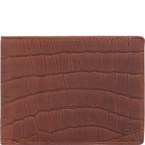 Esquire Croco Portafoglio Protezione RFID Pelle 12 cm