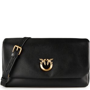 PINKO Click Soft Classic Borsa a spalla Vera Pelle 32 cm