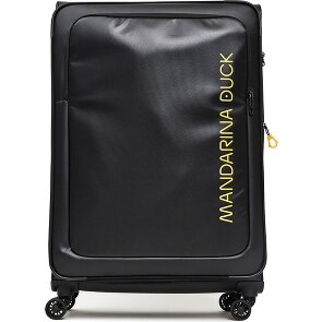 Mandarina Duck Eco Coated 4 ruote Carrello XL 83 cm con piega di espansione