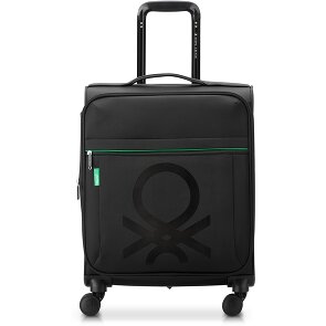Delsey Paris x Colors Benetton Color Block Trolley da cabina a 4 ruote da 55 cm con piega ad espansione