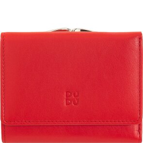 DuDu Corsica Portafoglio Protezione RFID Vera Pelle 11 cm