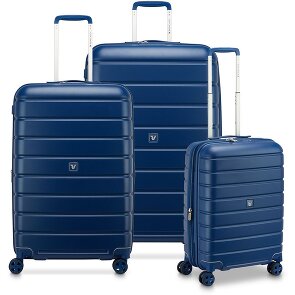 Roncato Relife 4 ruote Set di valigie 3 pezzi con piega di espansione