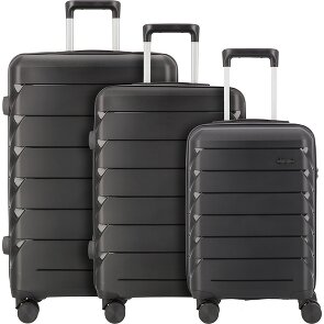 d&n Travel Line 4100 4 ruote Set di valigie 3 pezzi