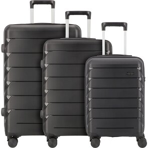 d&n Travel Line 4100 4 ruote Set di valigie 3 pezzi d&n Travel Line 4100 4 ruote Set di valigie 3 pezzi
