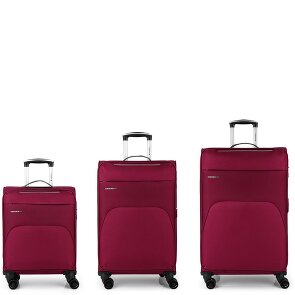 Gabol Zambia 4 ruote Set di valigie 3 pezzi con piega di espansione Gabol Zambia 4 ruote Set di valigie 3 pezzi con piega di espansione