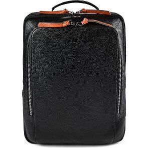 Braun Büffel Novara Zaino da lavoro Vera Pelle 40 cm Vano porta PC