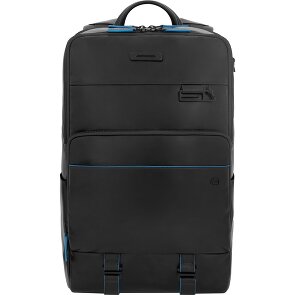 Piquadro Blue Square Revamp Zaino da lavoro Protezione RFID Pelle 43 cm Scomparto per laptop
