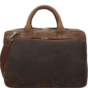 Plevier Retro Colmar Valigetta Pelle 40 cm Scomparto per laptop