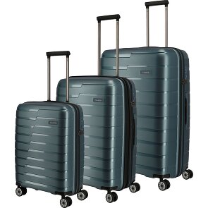 Travelite Air Base 4 ruote Set di valigie 3 pezzi espandibile