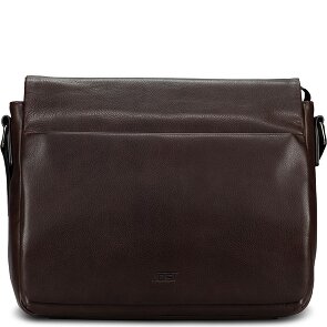 Jost London Messaggero Vera Pelle 34 cm Vano porta PC