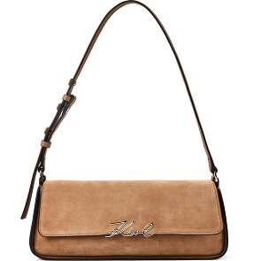 Karl Lagerfeld Signature Borsa a spalla Vera Pelle 32.5 cm