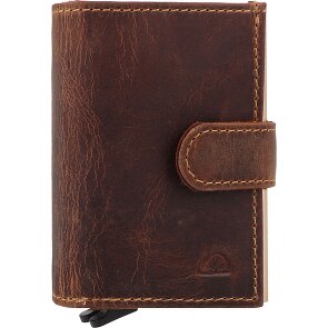 Greenburry Vintage Portafoglio Protezione RFID Pelle 8 cm