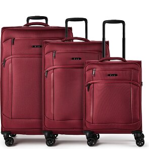 d&n Travel Line 9804 4 ruote Set di valigie 3 pezzi espandibile